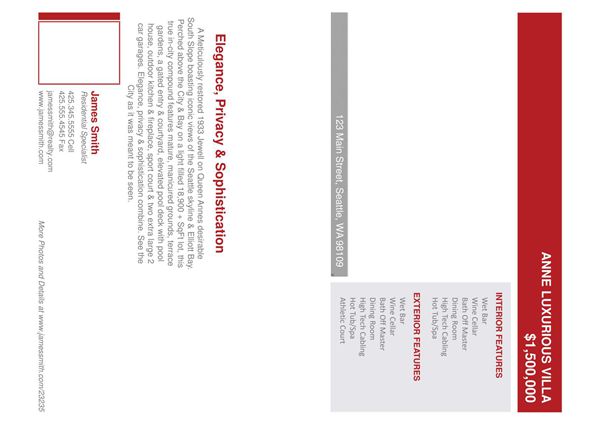 7页竖版A4封底及简历样式设计ppt模板