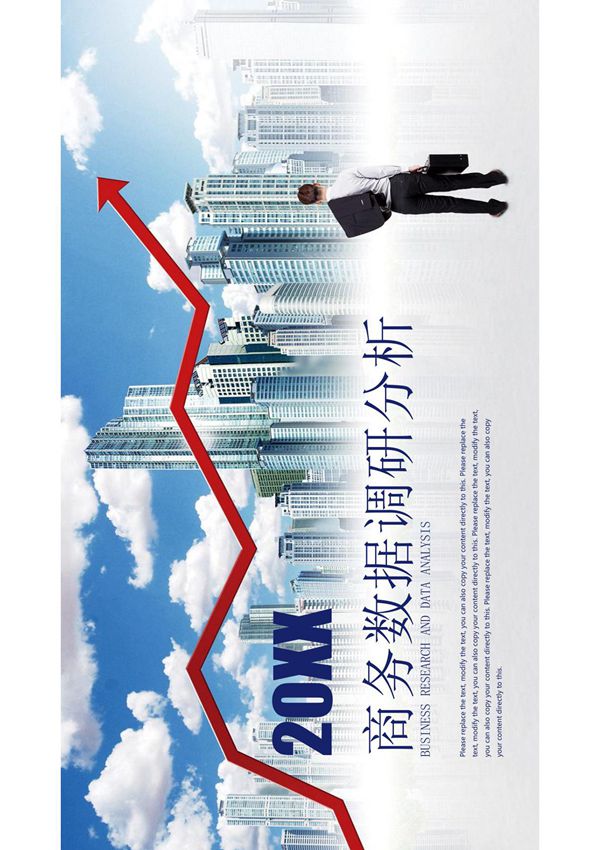 数据分析调研汇报工作总结PPT模板