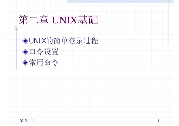 UNIX基础教学课件