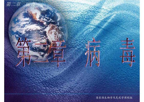 (生物学)第二章 病毒