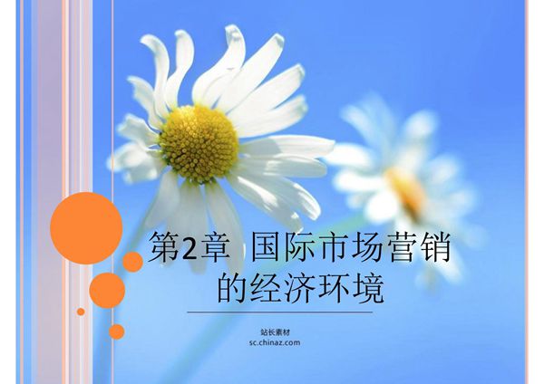 3 国际营销的经济环境