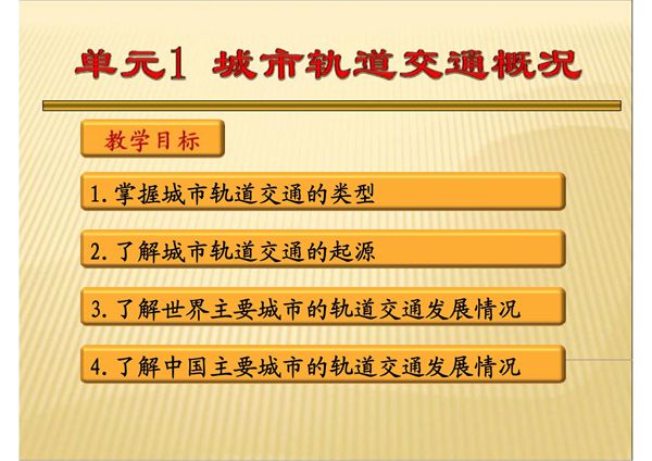 城市轨道交通概论-PPT课件