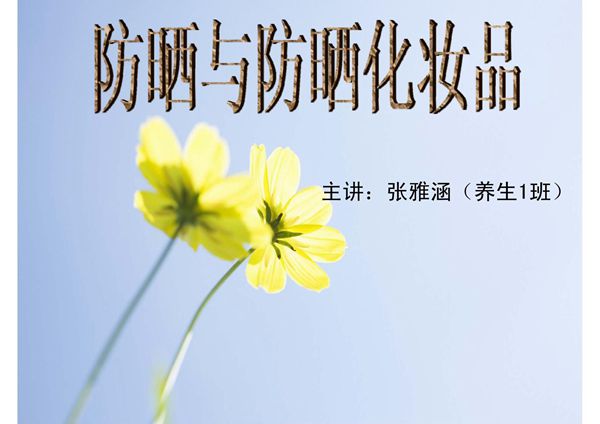 (精品)防晒与防晒化妆品