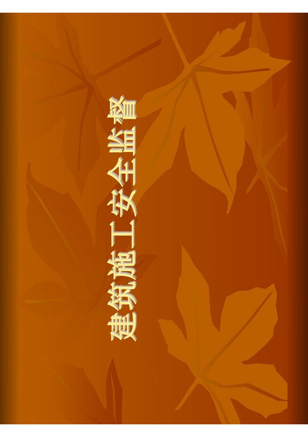 建筑施工安全监督规定