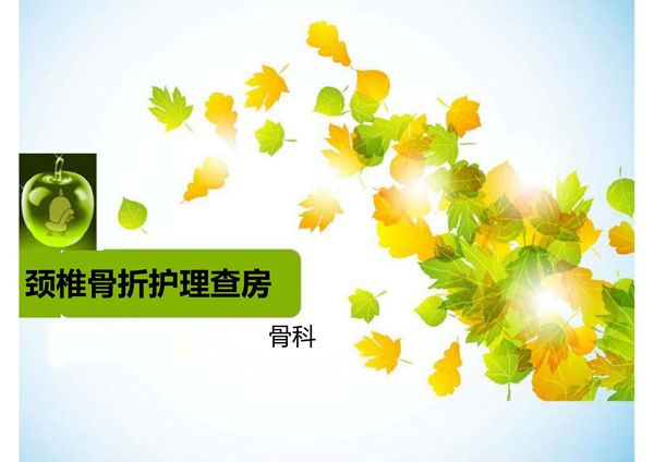 颈椎骨折护理查房 ppt课件