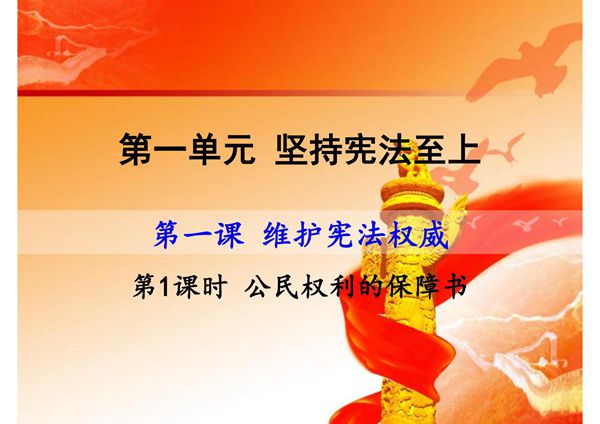 人教部编版八年级下册道德与法治全册课件