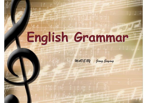 (精品)英语语法