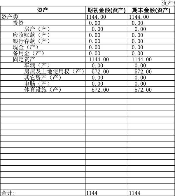 幼儿园报表格模板