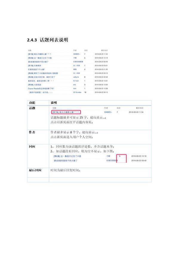 douban话题PRD示例