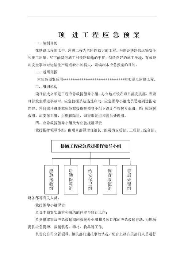 顶进工程应急预案(5页)