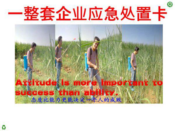 应急处置卡填写培训(30页)