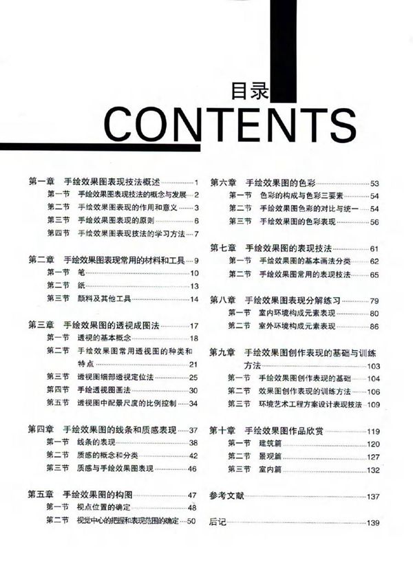 21世纪艺术设计专业精品教材 手绘效果图表现技法 刘丰果,张建羽,单文革 (2012版)