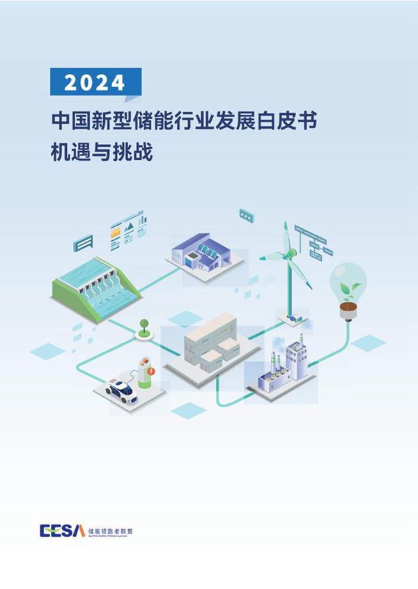 2024中国新型储能行业发展白皮书-机遇与挑战