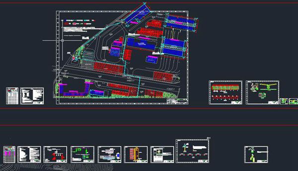 CAD版 光储充一体化项目设计图纸打包