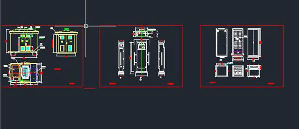 60kW 120kW充电桩电气设计图