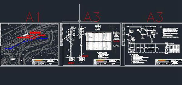 630kVA箱变用电工程设计图纸