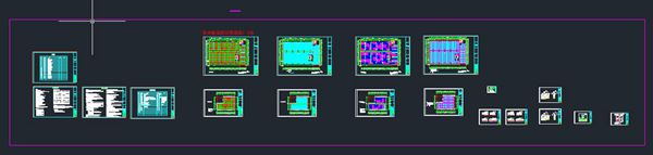 CAD版 3.6Mw厂房屋面光伏项目设计图纸