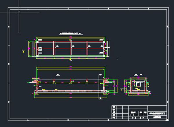 电池储能集装箱基础图