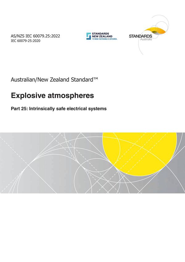 AS NZS IEC 60079.25-2022 爆炸性气体环境 第25部分 内在安全电气系统