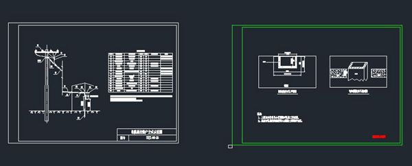 DYJK-04-06 电缆悬挂接户方式示意图