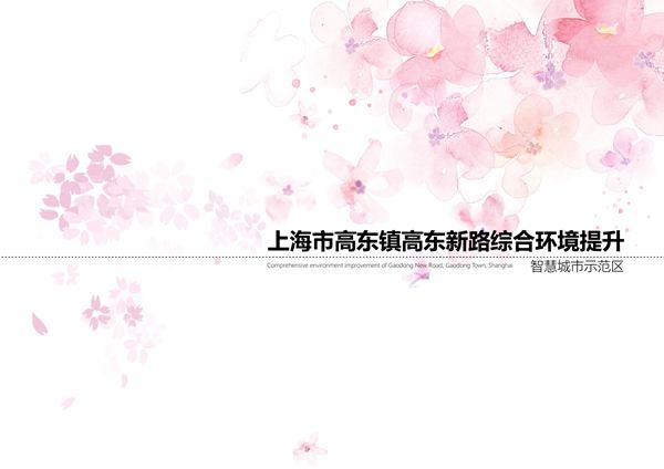 上海高东镇高东新路综合环境提升方案文本