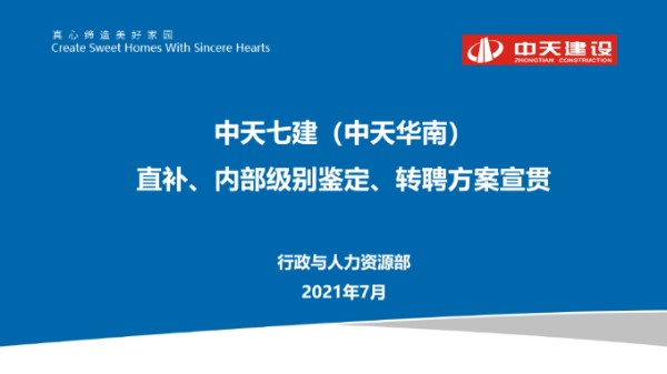 直补内部级别鉴定转聘方案宣贯 第二次技术负责人例会培训