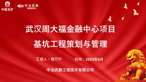 知名企业项目基坑工程策划与管理