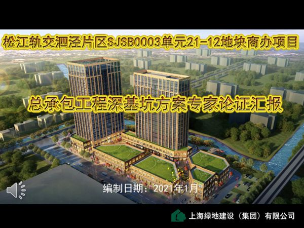 深基坑工程专家论证施工方案2021汇报