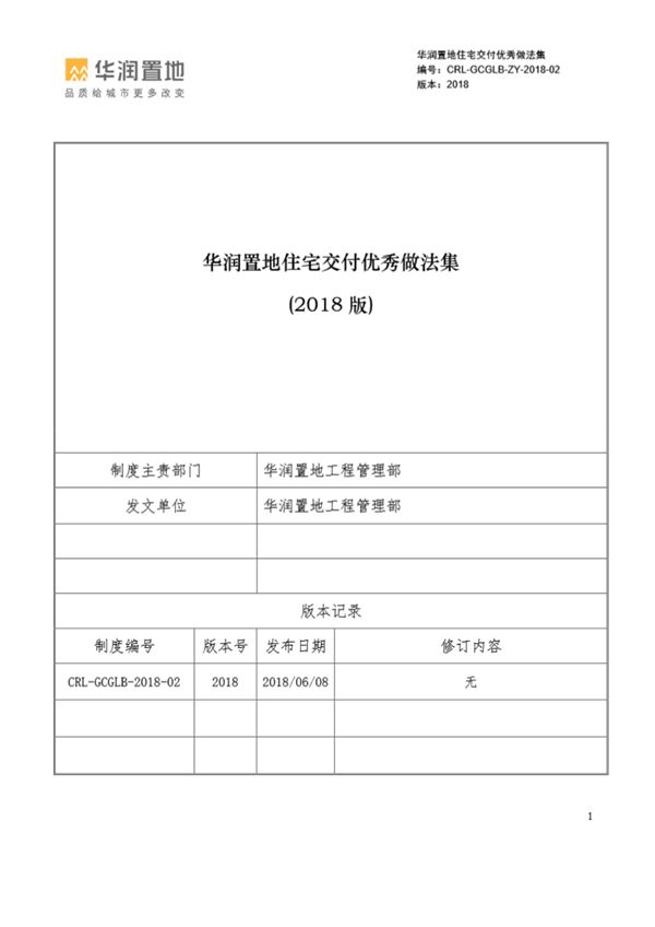 头部房企住宅交付优秀做法图片集,观感质量杠杠滴217页