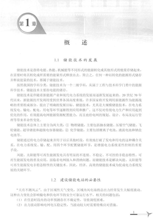 大规模风电场储能电站建设与运行 王芝茗 (2017版)