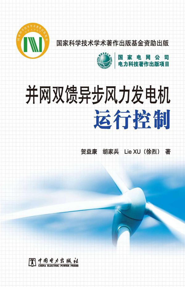 并网双馈异步风力发电机运行控制 贺益康，胡家兵，徐烈 著 (2011版)
