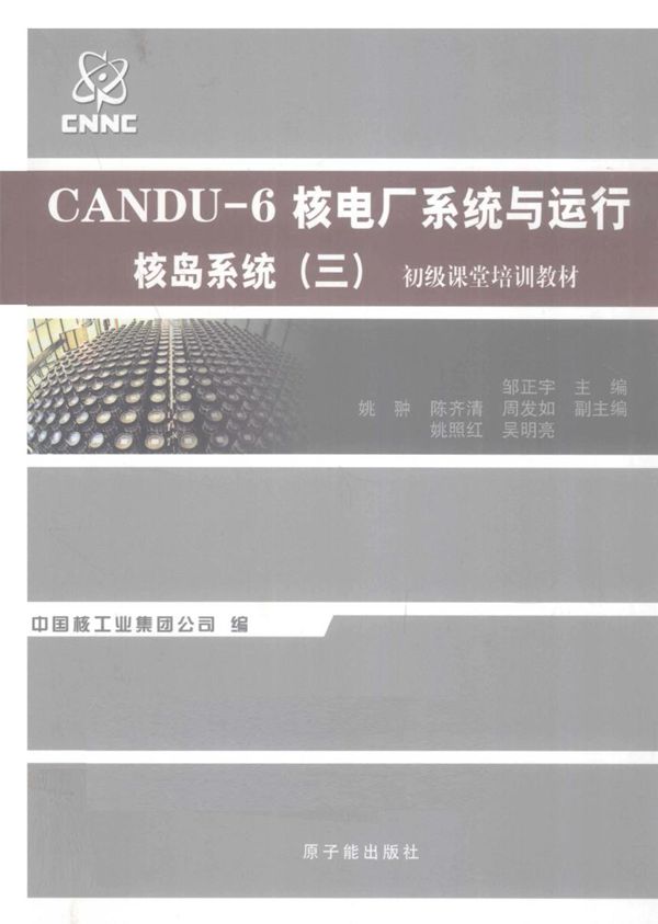 初级课堂培训教材 CANDU-6核电厂系统与运行 核岛系统 三 (邹正宇) (2010版)
