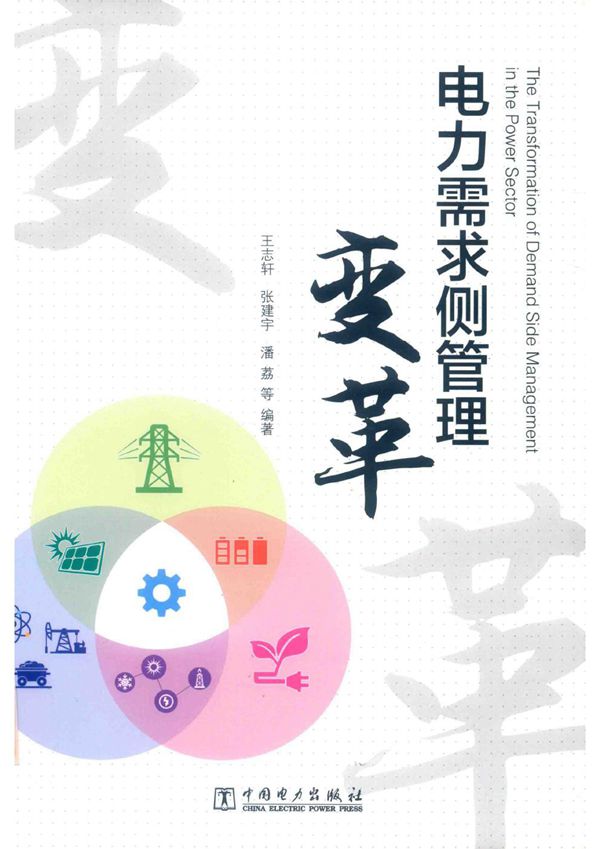 电力需求侧管理变革 王志轩，张建宇，潘荔，张晶杰，杨帆，王昊，秦虎，杨坤，林凡，王桂珍 (2018版)