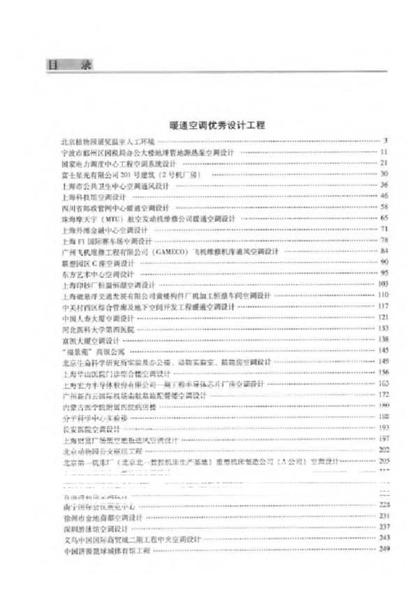 暖通空调工程优秀设计图集