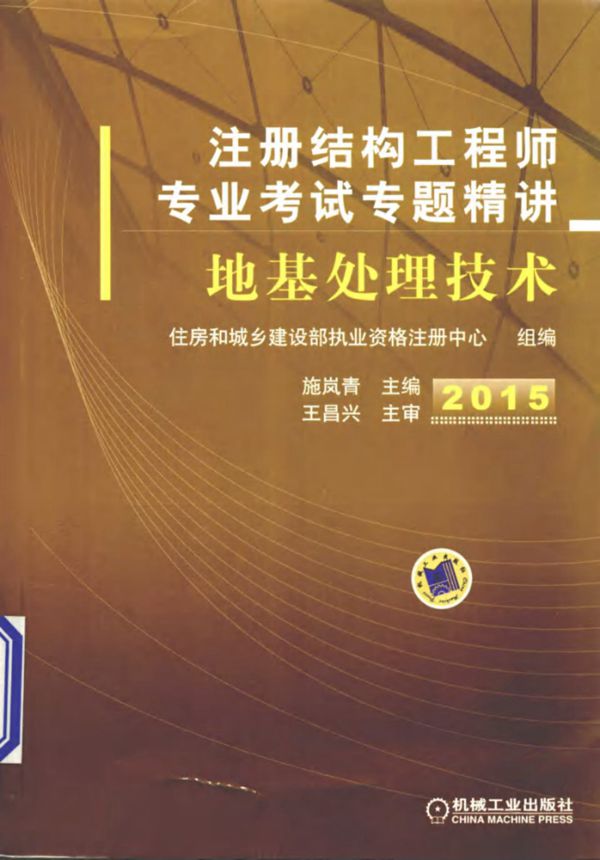注册结构工程师专业考试专题精讲 地基处理技术 第2版 2015 住房和城乡建设部执业资格注册中心 组编