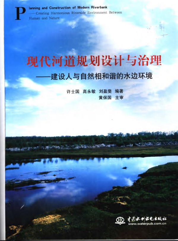 现代河道规划设计与治理 许士国 高永敏 刘盈斐 编著