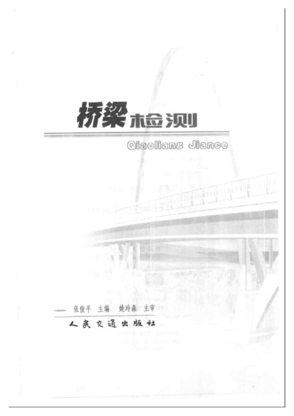 桥梁检测 张俊平