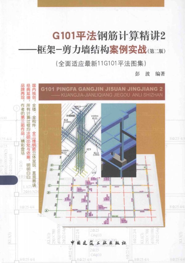 G101平法钢筋计算精讲2 框架 剪力墙结构案例实战(彭波2014版)