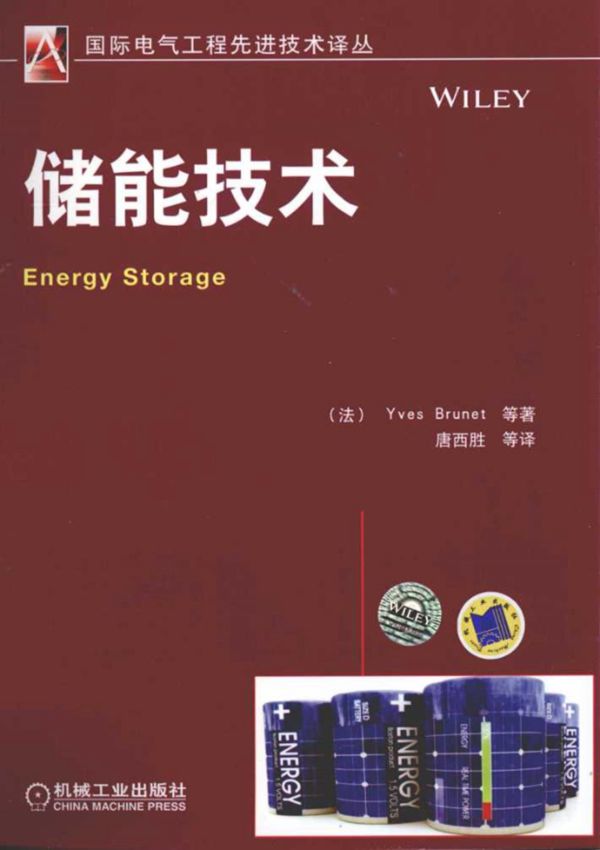 国际电气工程先进技术译丛 储能技术 (法)布鲁奈特)(2013版)