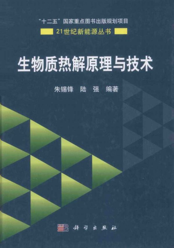 生物质热解原理与技术 (朱锡锋,陆强)(2014版)