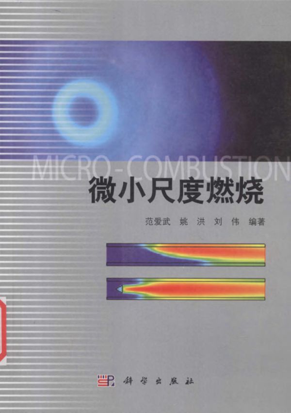 微小尺度燃烧 (范爱武,姚洪,刘伟)(2012版)
