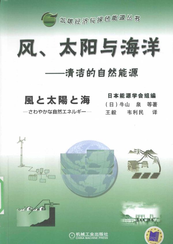 风 太阳与海洋 清洁的自然能源