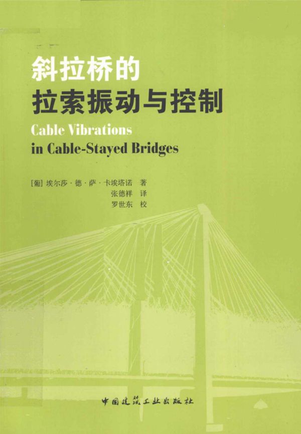 斜拉桥的拉索振动与控制