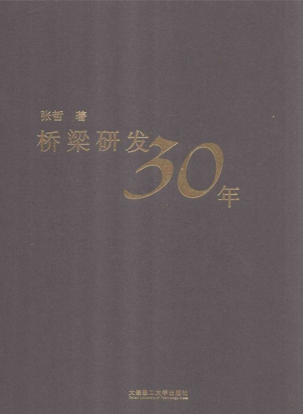 桥梁研发30年 (张哲) 2014