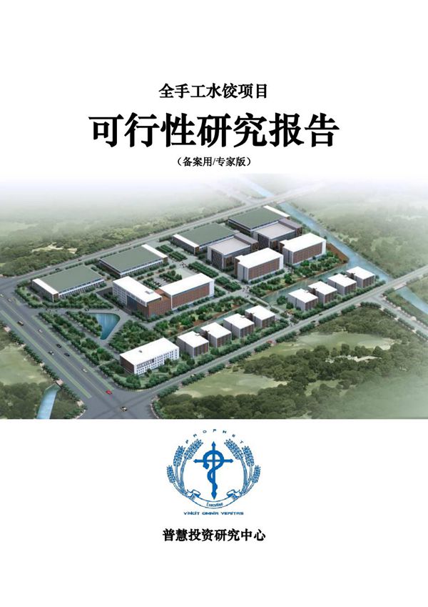 全手工水饺项目可行性研究报告备案用(专家版)
